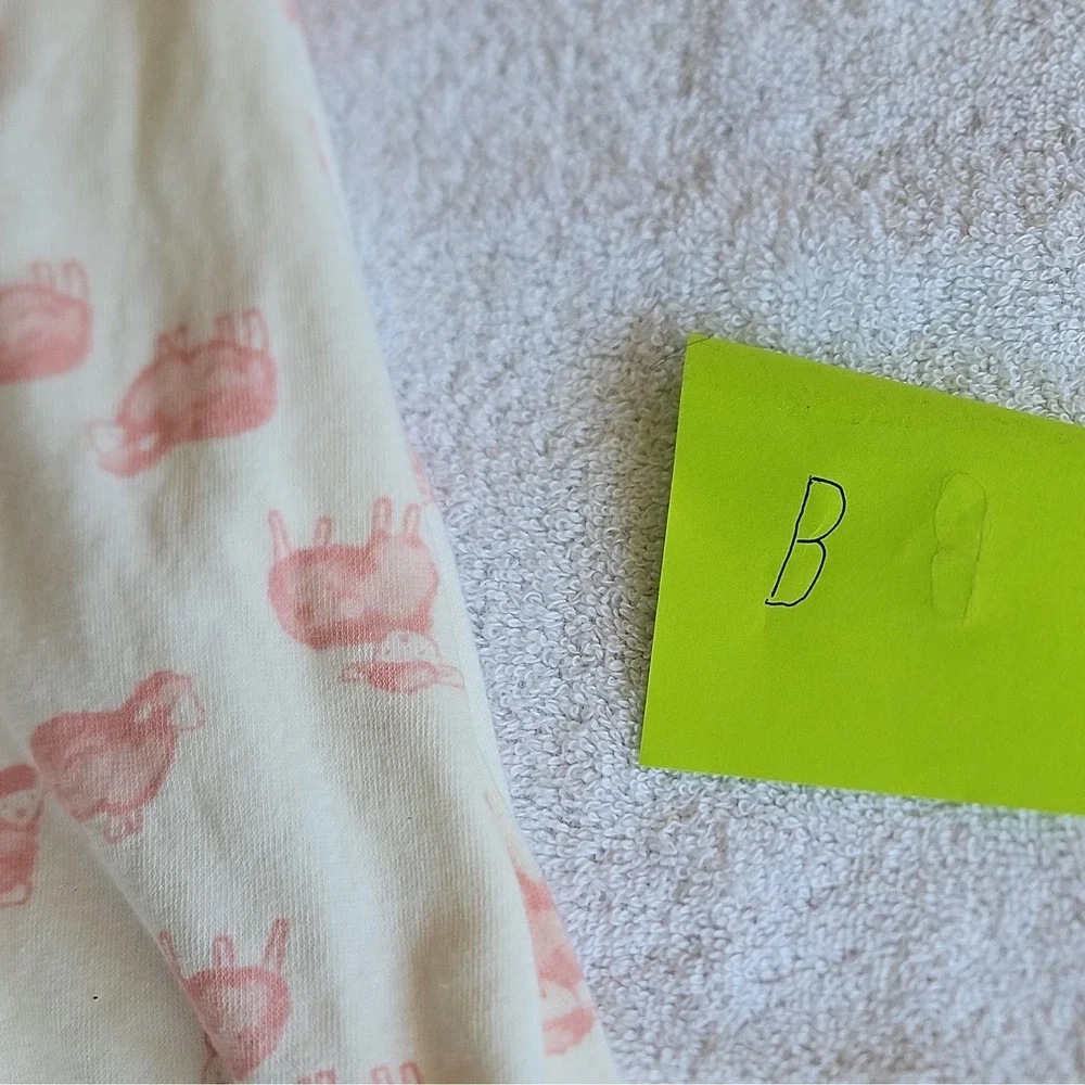Carter's Just One You Receiving Blanket One Size White/Pink Pig Cotton Blend